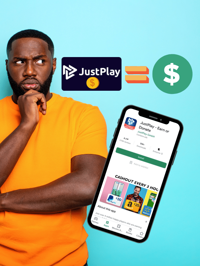 JustPlay App Payout Poster